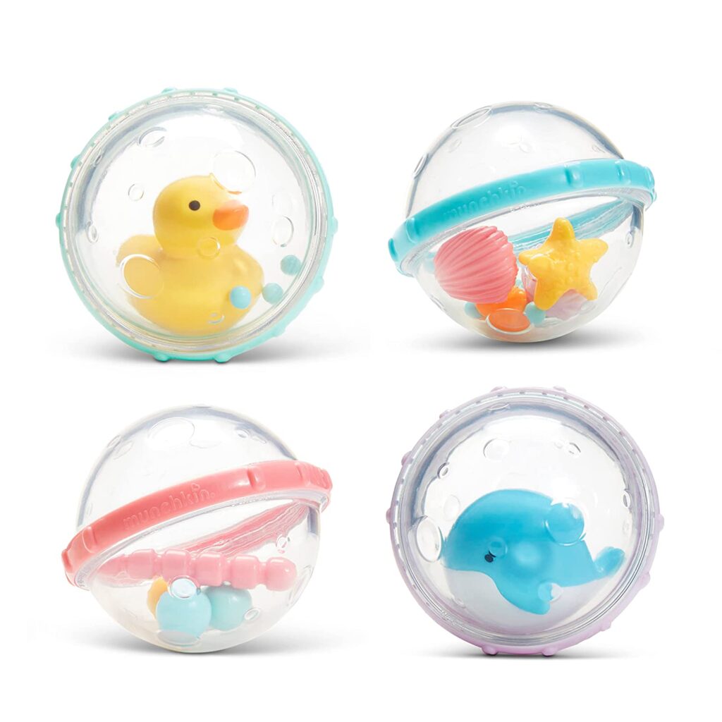 Baby bathing toys for your six month old 