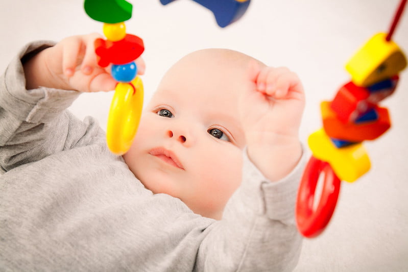 Grab & Hold Activity for the Baby