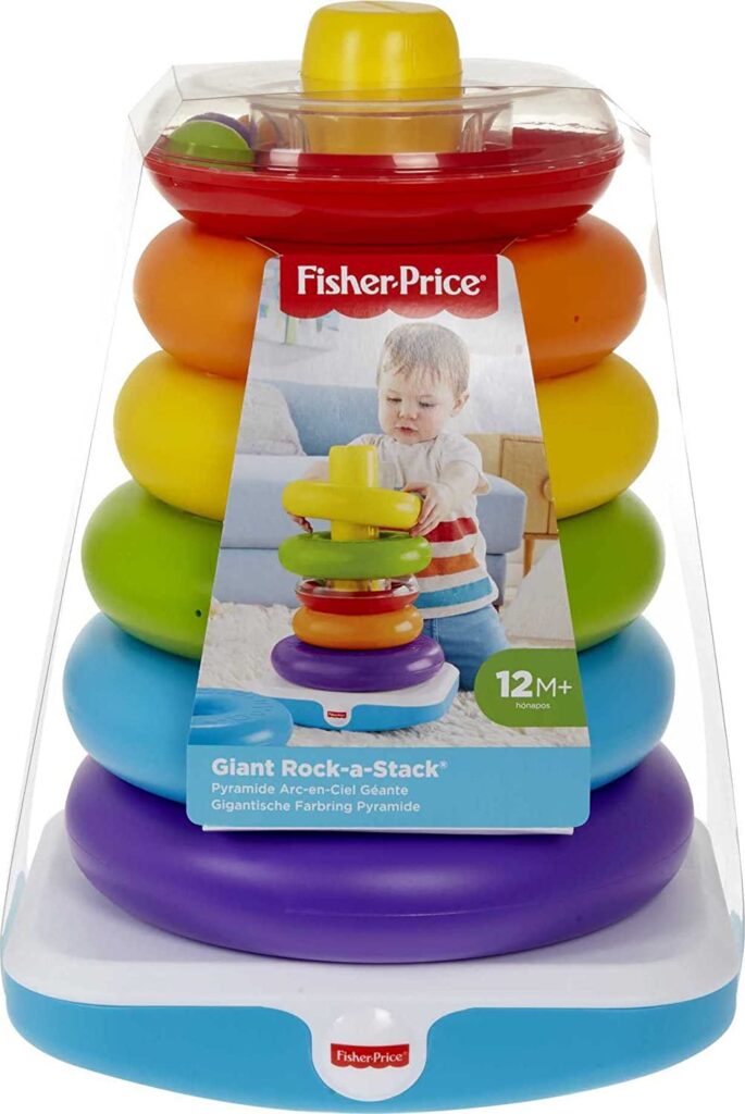 Parents can use these rings to have an amazing developmental activity with their six-month-old baby. 