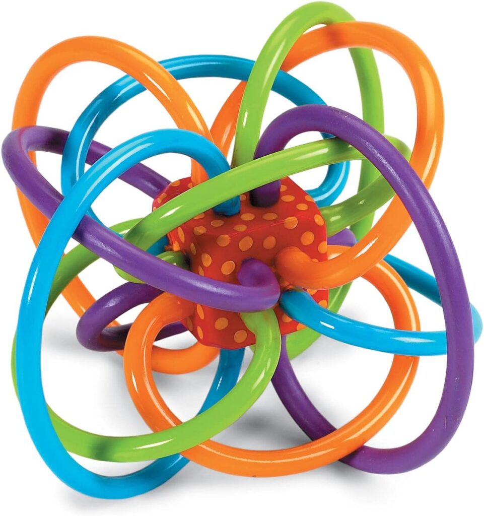 Teething toy that sparks your six month old activity 