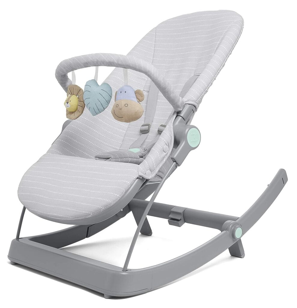 3-in-1 Infant to Toddler Transition Seat – Reclining Rocker, Bouncer